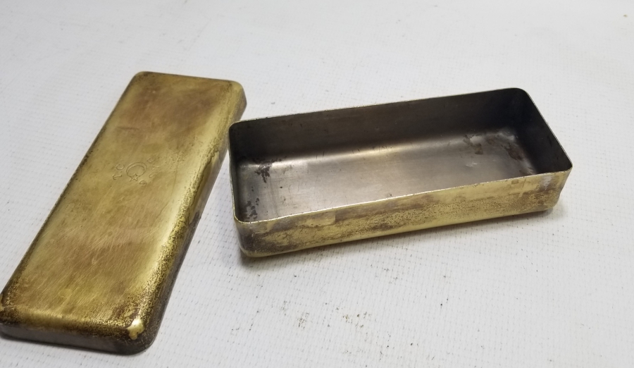 SAĞLIK VE SOSYAL YARDIM BAKANLIĞI ANTİKA METAL KAPAKLI KUTU