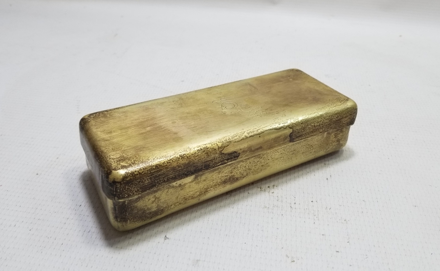 SAĞLIK VE SOSYAL YARDIM BAKANLIĞI ANTİKA METAL KAPAKLI KUTU