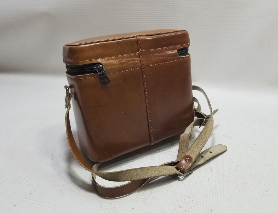 ANTİKA AMERİKAN DERİ DÜRBÜN ÇANTASI