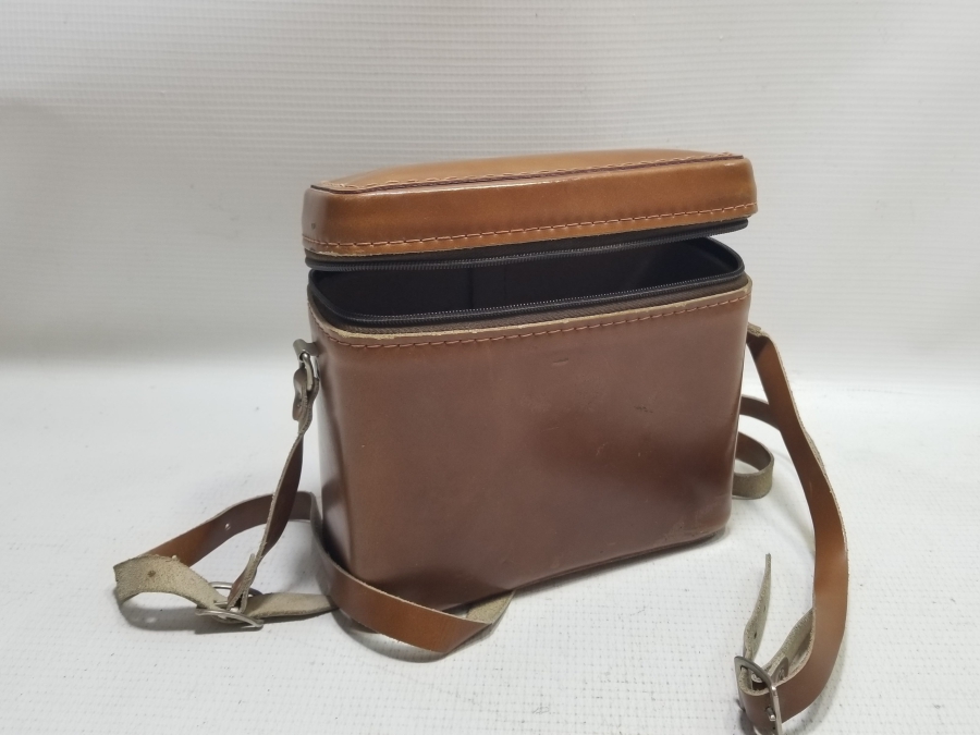 ANTİKA AMERİKAN DERİ DÜRBÜN ÇANTASI