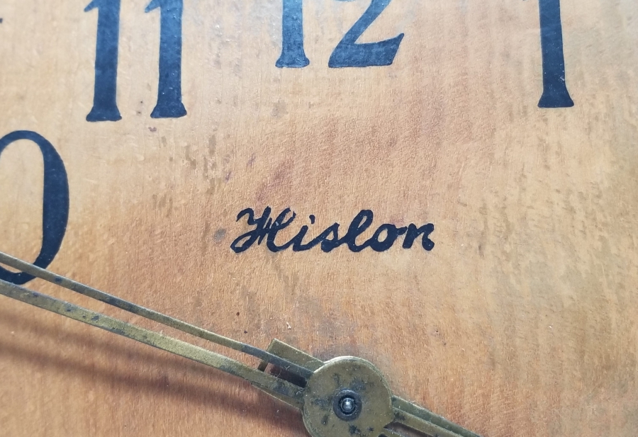 ANTİKA AHŞAP HISLON DUVAR SAATİ