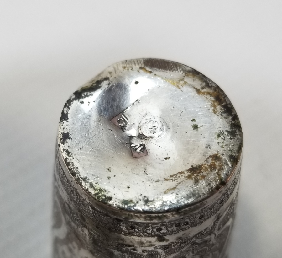 TAMAMI KALEM İŞÇİLİKLİ OSMANLI DÖNEMİ GÜMÜŞ ZEMZEM BARDAKLARI