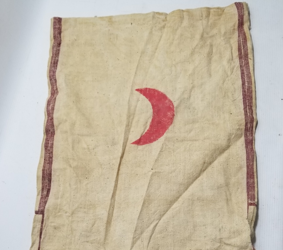 OSMANLI DÖNEMİ NADİR HİLAL-İ AHMER ERZAK ÇUVALI