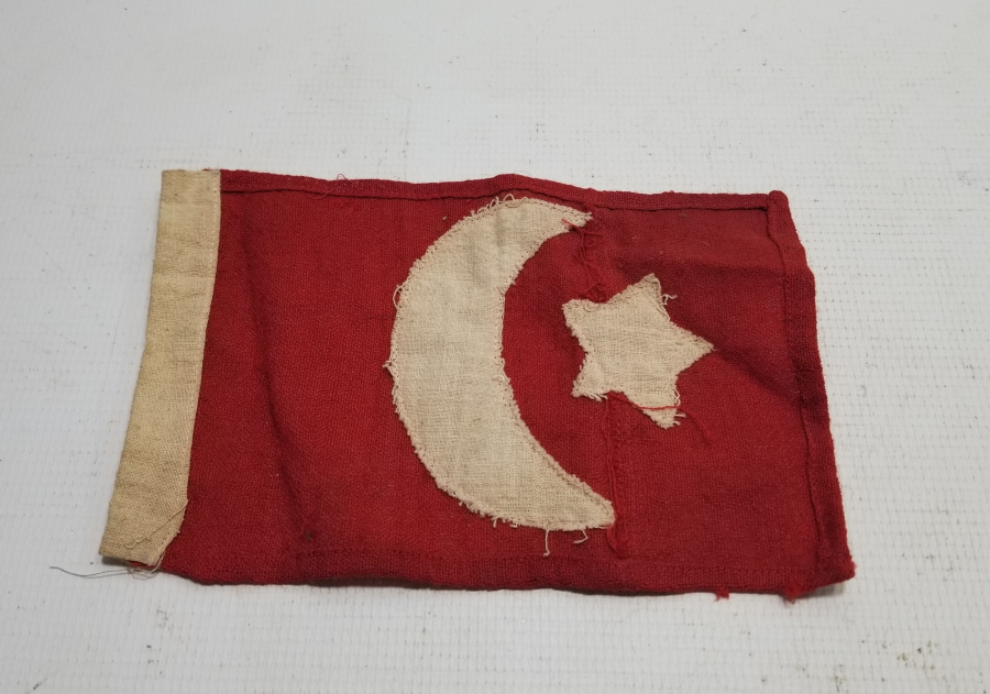 OSMANLI DÖNEMİ ÇOK NADİR GÖĞÜS BAYRAĞI