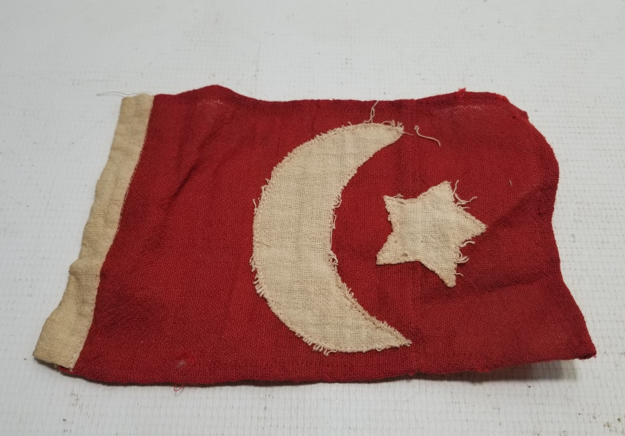 OSMANLI DÖNEMİ ÇOK NADİR GÖĞÜS BAYRAĞI