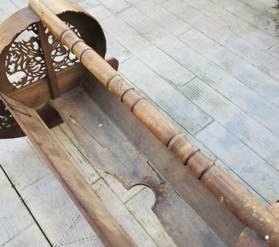 1874 TARİHLİ ÜZERİ İŞLEMELİ NADİR BÜYÜK BOY ERMENİ BEŞİK