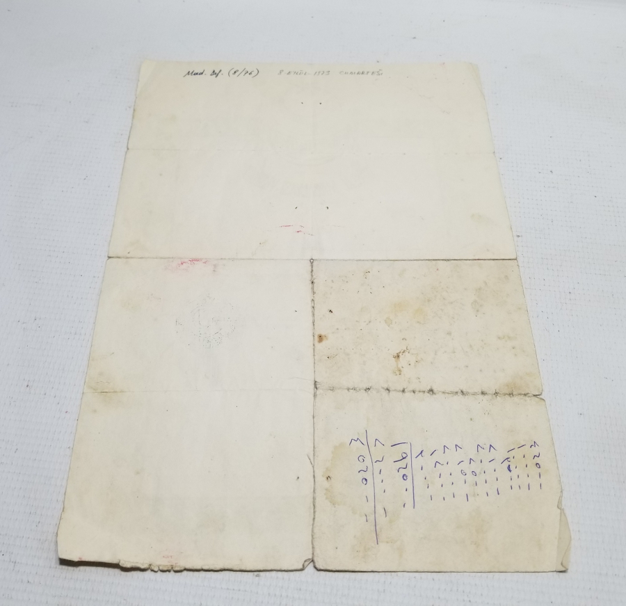 ÇOK YÜKSEK KONDİSYONDA NADİR İSTİKLAL MADALYASI BERATI