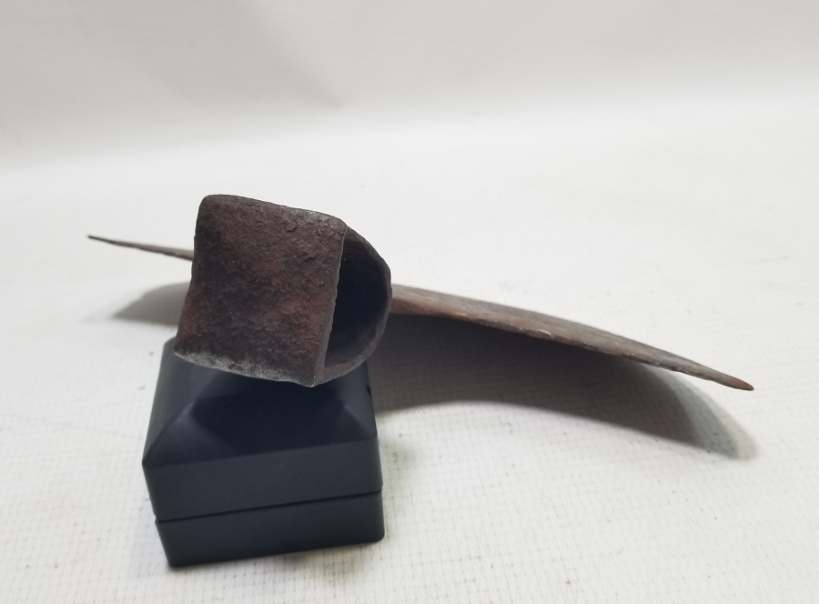 OSMANLI DÖNEMİ NADİR TİPTE BÜYÜK AĞIZLI DERVİŞ TEBERİ