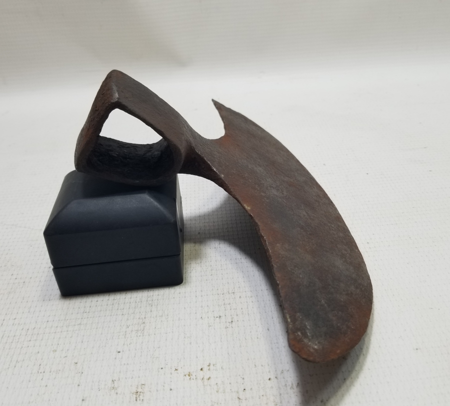 OSMANLI DÖNEMİ NADİR TİPTE BÜYÜK AĞIZLI DERVİŞ TEBERİ