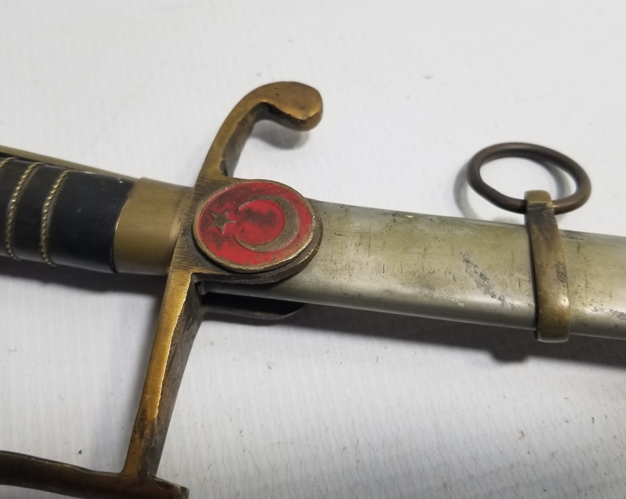 BOYNUZ SAPLI CUMHURİYET BAŞLARI HAFİF SÜVARİ SUBAY KILICI