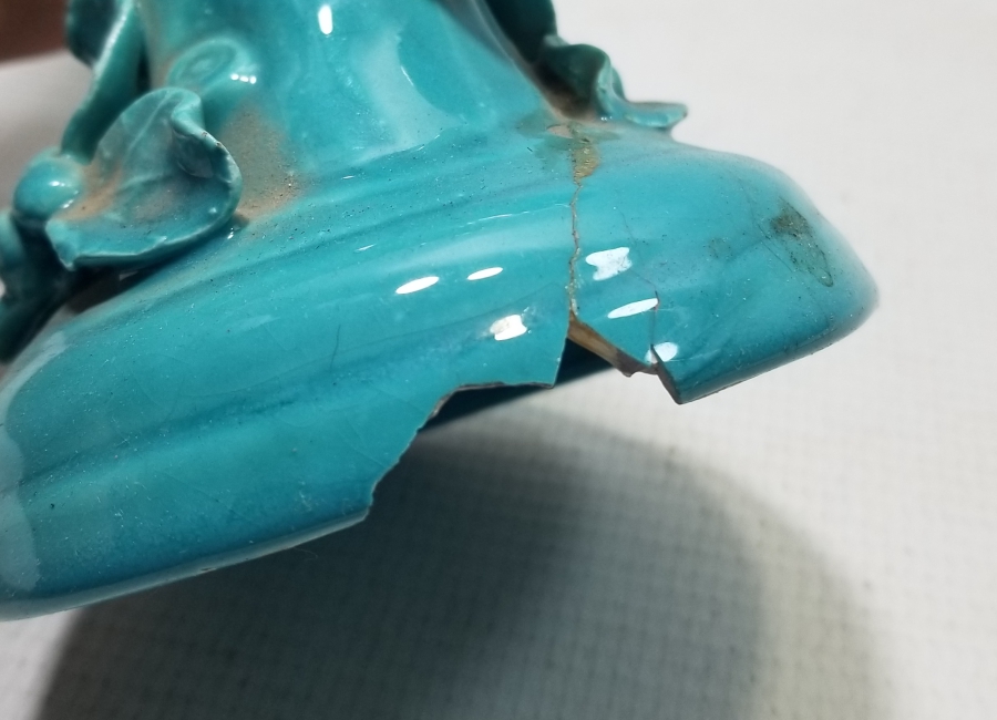 ANTİKA PORSELEN KUŞ FİGÜRLÜ BİBLO