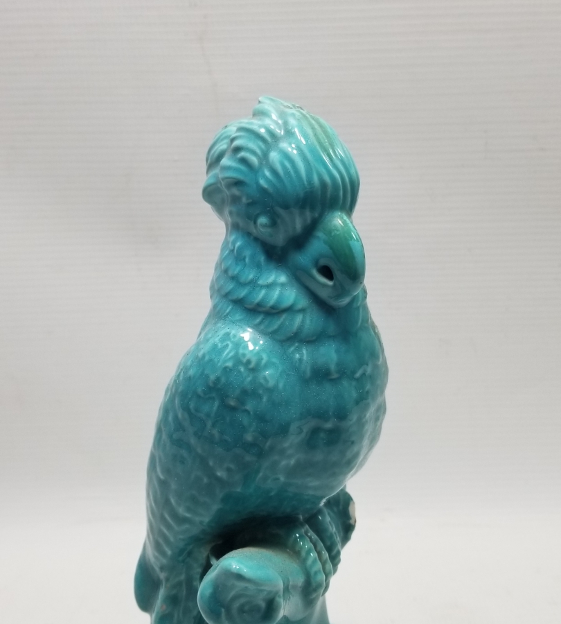 ANTİKA PORSELEN KUŞ FİGÜRLÜ BİBLO