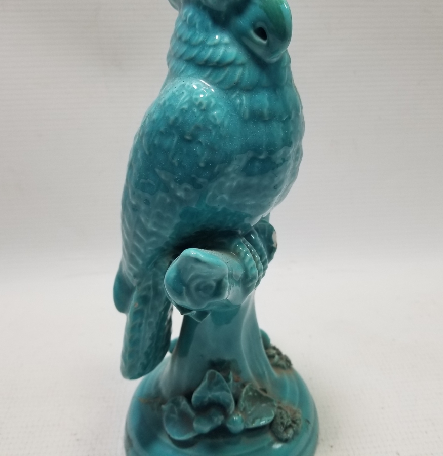 ANTİKA PORSELEN KUŞ FİGÜRLÜ BİBLO