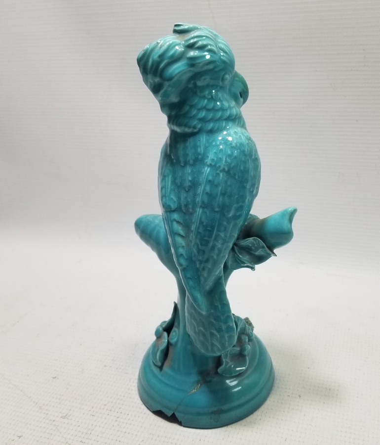 ANTİKA PORSELEN KUŞ FİGÜRLÜ BİBLO