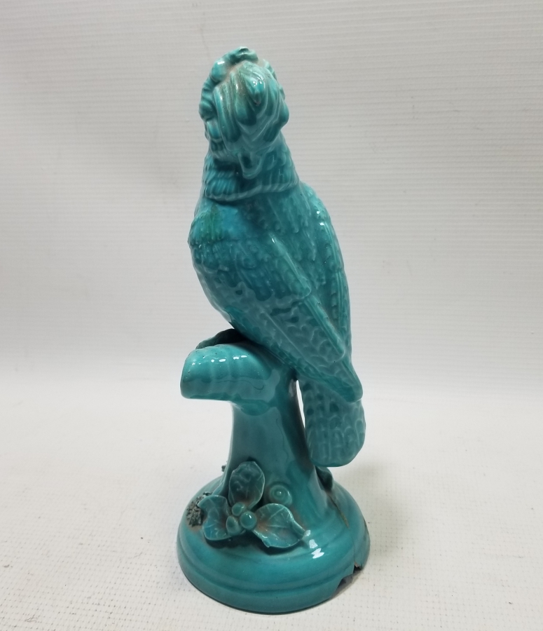 ANTİKA PORSELEN KUŞ FİGÜRLÜ BİBLO