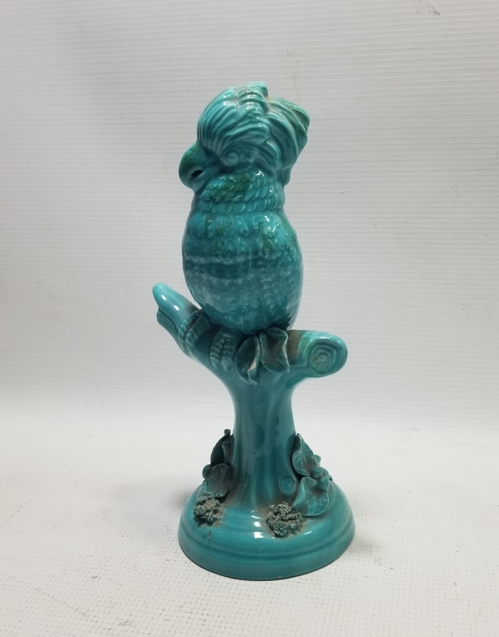 ANTİKA PORSELEN KUŞ FİGÜRLÜ BİBLO