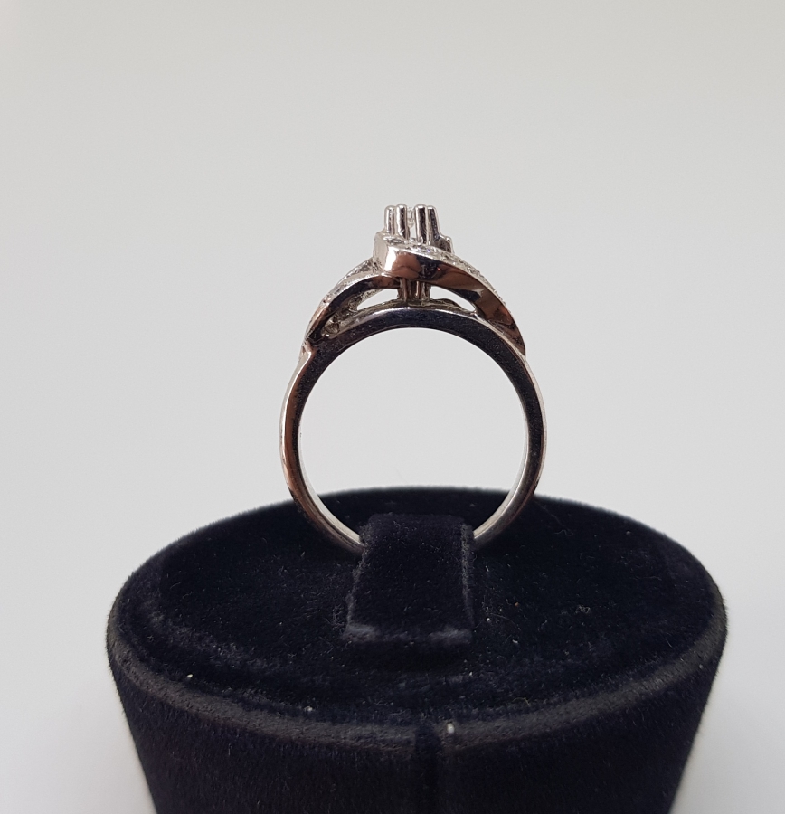 PIRLANTA TAŞLI SALYANGOZ MODEL YÜZÜK