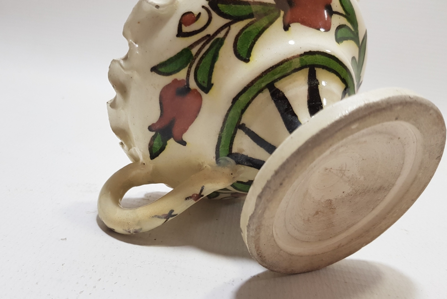 OSMANLI DÖNEMİ KÜTAHYA YAPIMI EL MUMLUĞU