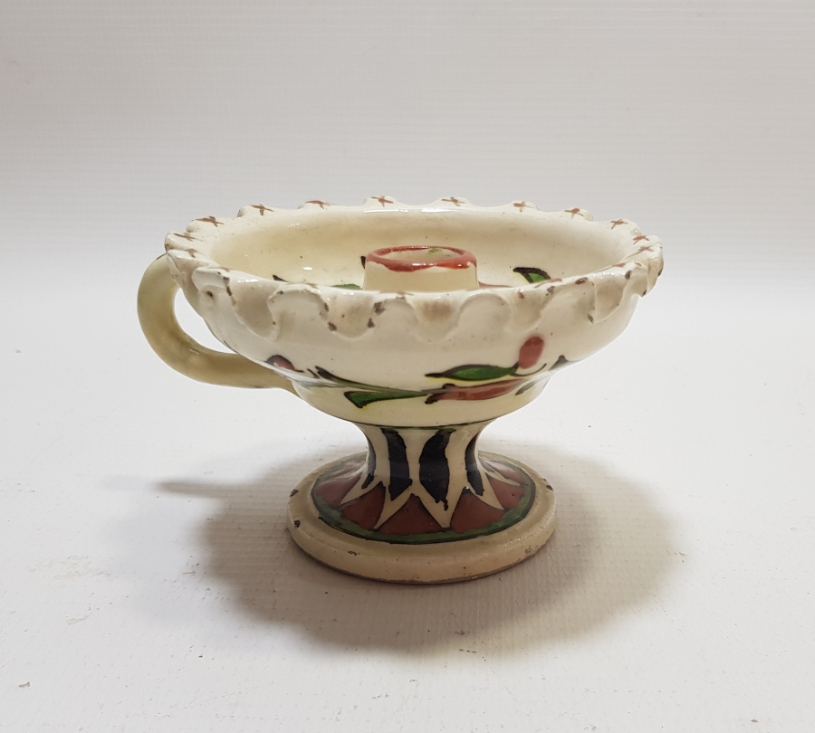 OSMANLI DÖNEMİ KÜTAHYA YAPIMI EL MUMLUĞU