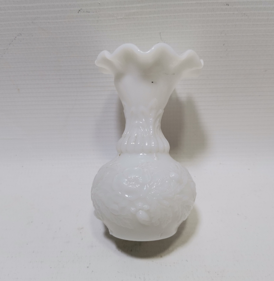 KABARTMA İŞÇİLİKLİ OSMANLI DÖNEMİ TAŞ OPALİN VAZO