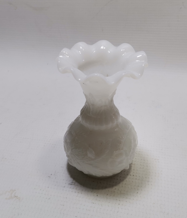 KABARTMA İŞÇİLİKLİ OSMANLI DÖNEMİ TAŞ OPALİN VAZO