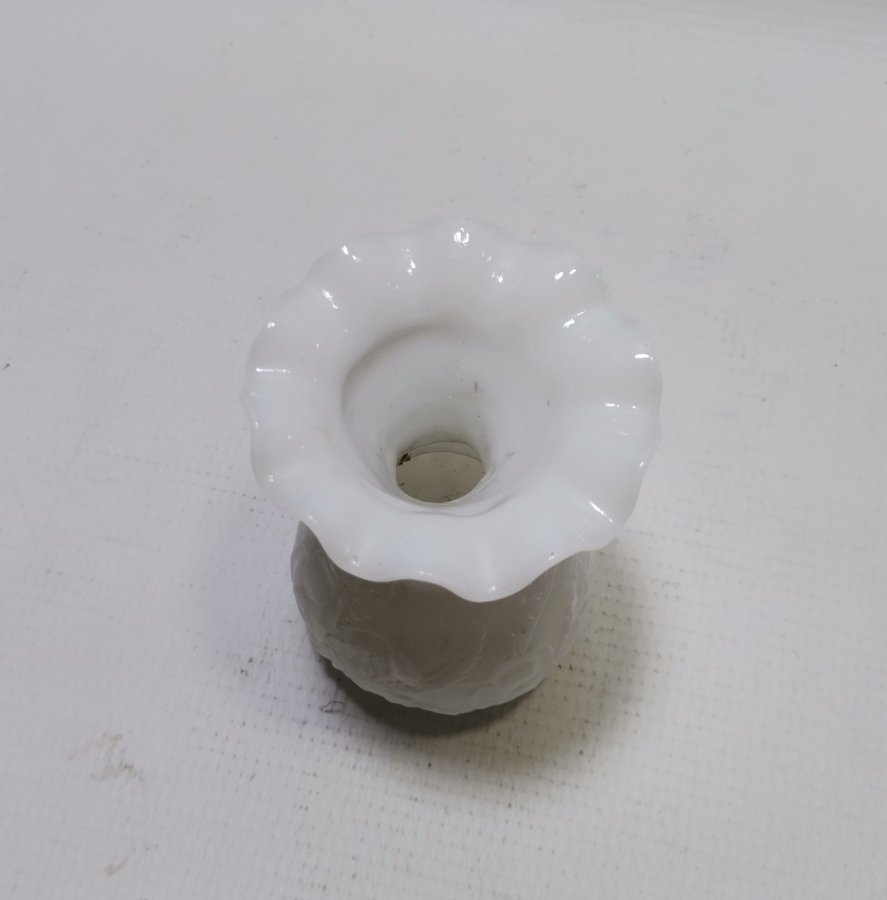 KABARTMA İŞÇİLİKLİ OSMANLI DÖNEMİ TAŞ OPALİN VAZO