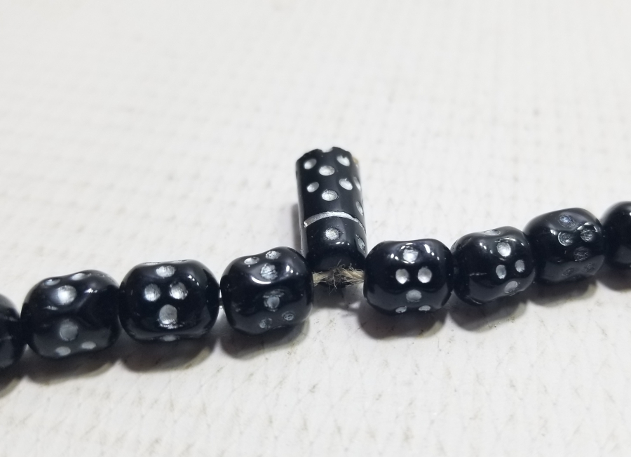 ÜZERİ GÜMÜŞ VERMEYLİ OSMANLI DÖNEMİ BEYKOZ 33LÜ TESPİH