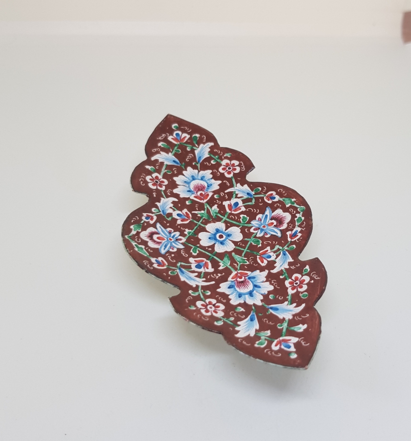 MİNELİ VE EL BOYAMA İŞÇİLİKLİ OSMANLI DÖNEMİ KAHVE YANI LOKUMLUĞU