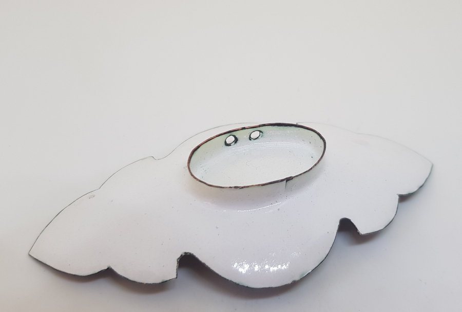 MİNELİ VE EL BOYAMA İŞÇİLİKLİ OSMANLI DÖNEMİ KAHVE YANI LOKUMLUĞU