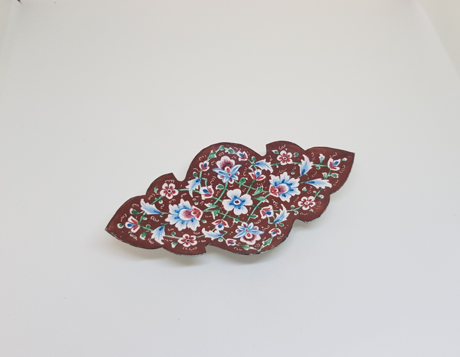 MİNELİ VE EL BOYAMA İŞÇİLİKLİ OSMANLI DÖNEMİ KAHVE YANI LOKUMLUĞU