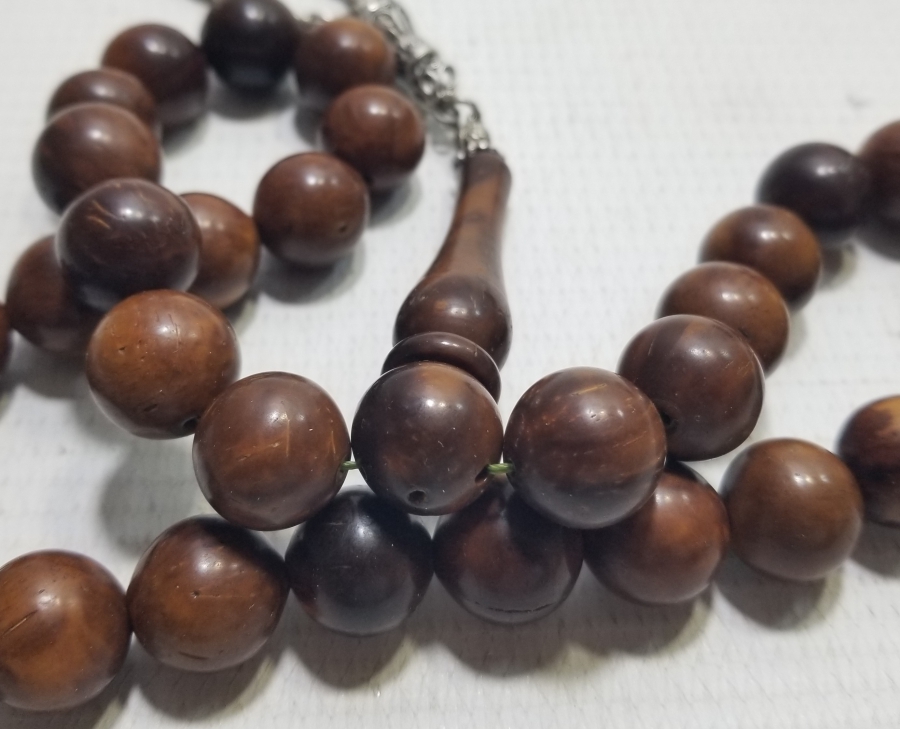 KEMANE TORNA YAPIMI GÜMÜŞ PÜSKÜLLÜ BÜYÜK BOY KUKA TESPİH