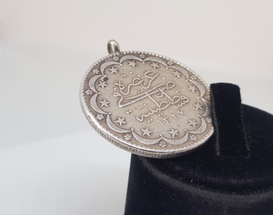 SULTAN MEHMET REŞAD DÖNEMİ 20 KURUŞ GÜMÜŞ MECİDİYE PARA