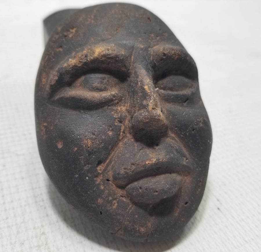 OSMANLI DÖNEMİ ARKASI EBCEDLİ ÇOK NADİR ŞAMAN KÜLTÜRÜ SAVAŞÇI TILSIMI