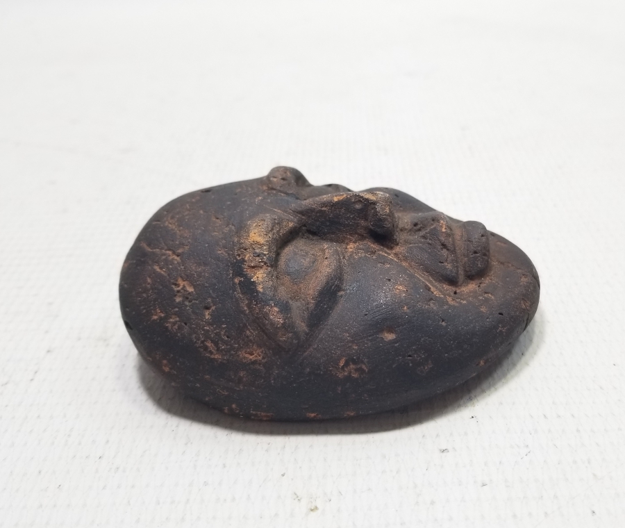 OSMANLI DÖNEMİ ARKASI EBCEDLİ ÇOK NADİR ŞAMAN KÜLTÜRÜ SAVAŞÇI TILSIMI