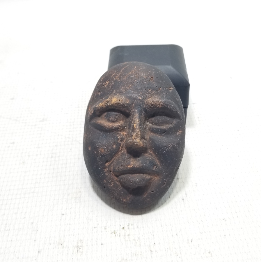 OSMANLI DÖNEMİ ARKASI EBCEDLİ ÇOK NADİR ŞAMAN KÜLTÜRÜ SAVAŞÇI TILSIMI