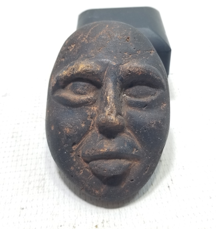 OSMANLI DÖNEMİ ARKASI EBCEDLİ ÇOK NADİR ŞAMAN KÜLTÜRÜ SAVAŞÇI TILSIMI