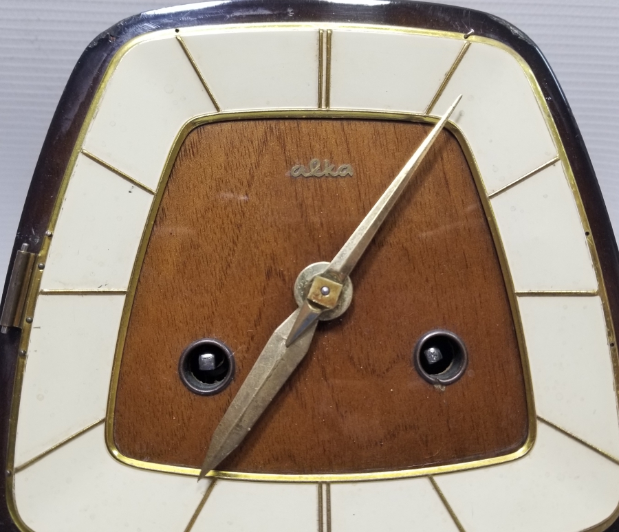 ORİJİNAL ANAHTARIYLA ANTİKA ŞÖMİNE SAATİ