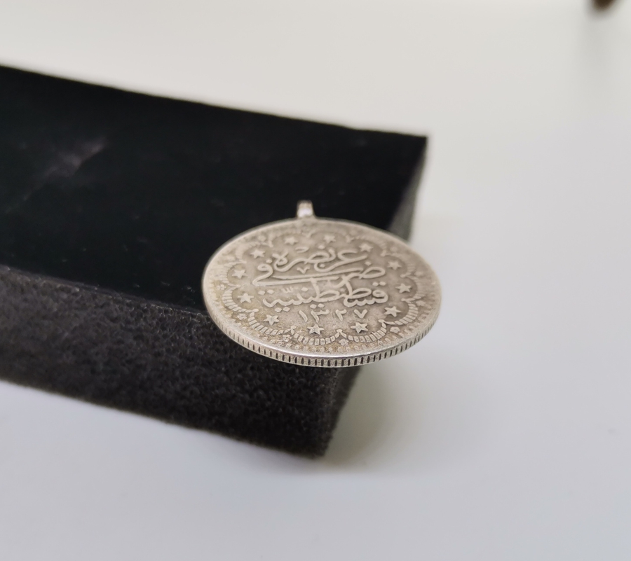 SULTAN MEHMET REŞAT HAN DÖNEMİ GÜMÜŞ 5 KURUŞ MECİDİYE