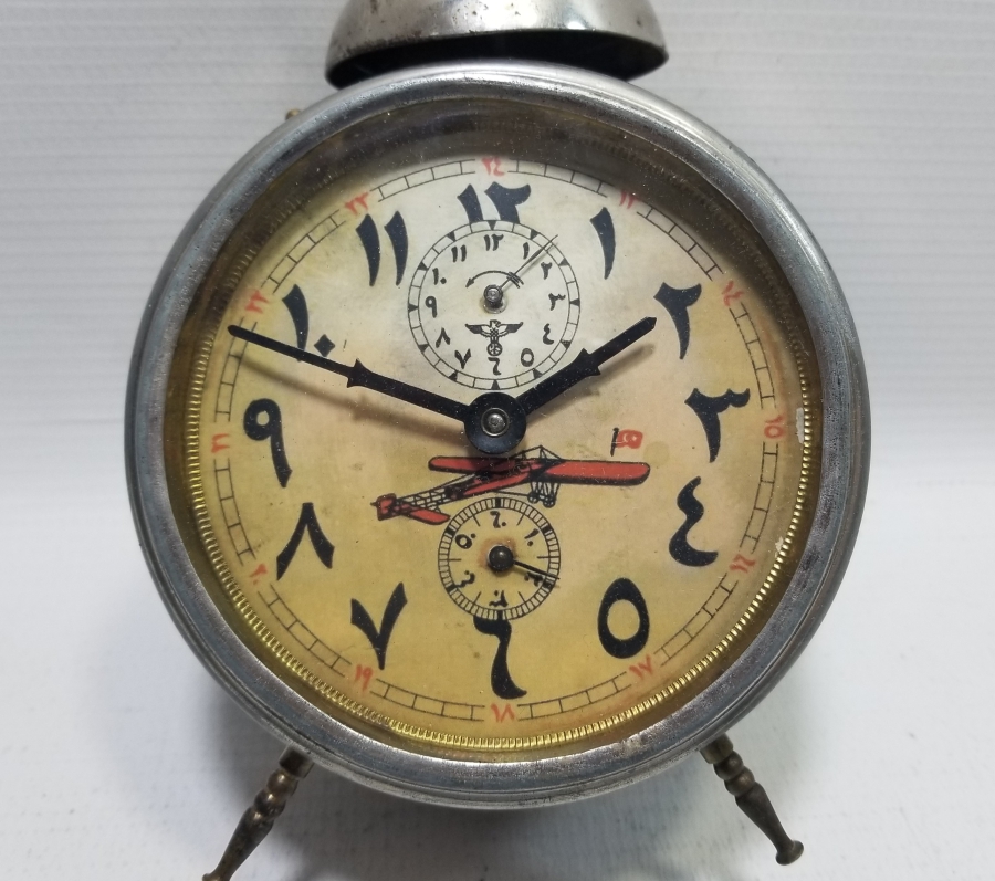 İLK İSTANBUL-KAHİRE SEFERİ ANISINA YAPILMIŞ OSMANLI DÖNEMİ MASA SAATİ