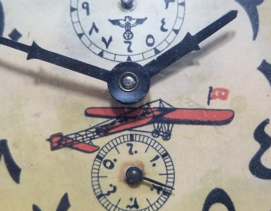 İLK İSTANBUL-KAHİRE SEFERİ ANISINA YAPILMIŞ OSMANLI DÖNEMİ MASA SAATİ