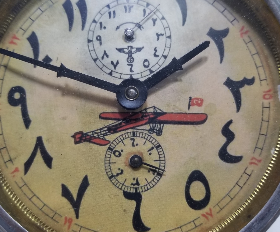 İLK İSTANBUL-KAHİRE SEFERİ ANISINA YAPILMIŞ OSMANLI DÖNEMİ MASA SAATİ