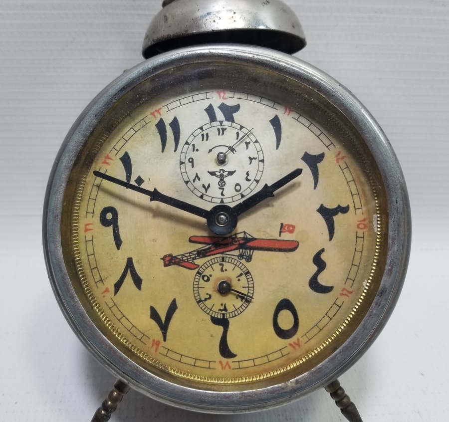 İLK İSTANBUL-KAHİRE SEFERİ ANISINA YAPILMIŞ OSMANLI DÖNEMİ MASA SAATİ