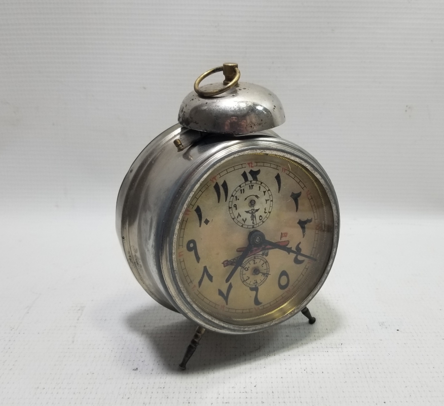 İLK İSTANBUL-KAHİRE SEFERİ ANISINA YAPILMIŞ OSMANLI DÖNEMİ MASA SAATİ