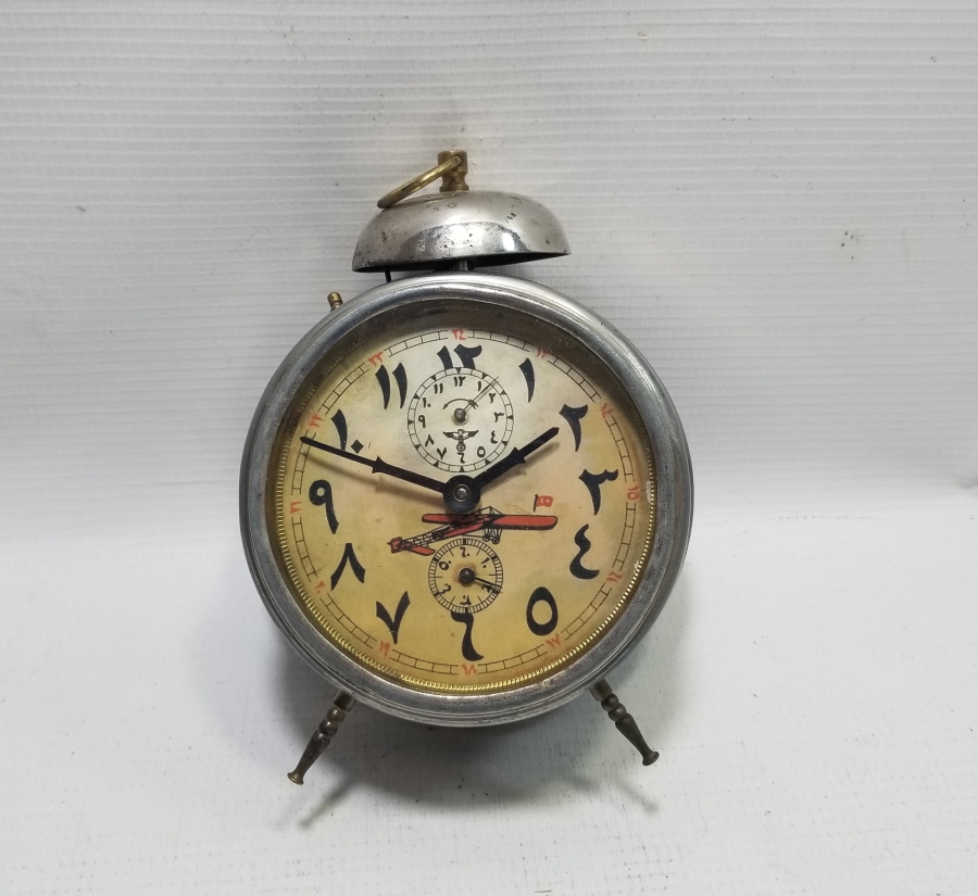 İLK İSTANBUL-KAHİRE SEFERİ ANISINA YAPILMIŞ OSMANLI DÖNEMİ MASA SAATİ