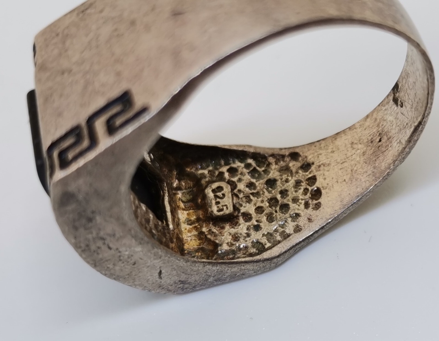 EKOSE MODELLİ GÜMÜŞ YÜZÜK