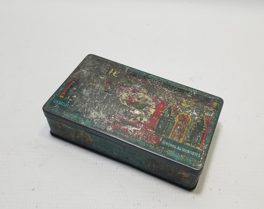 ÜZERİ OSMANLICA YAZILI VE DEVLET ARMALI OSMANLI DÖNEMİ SİGARA KUTUSU