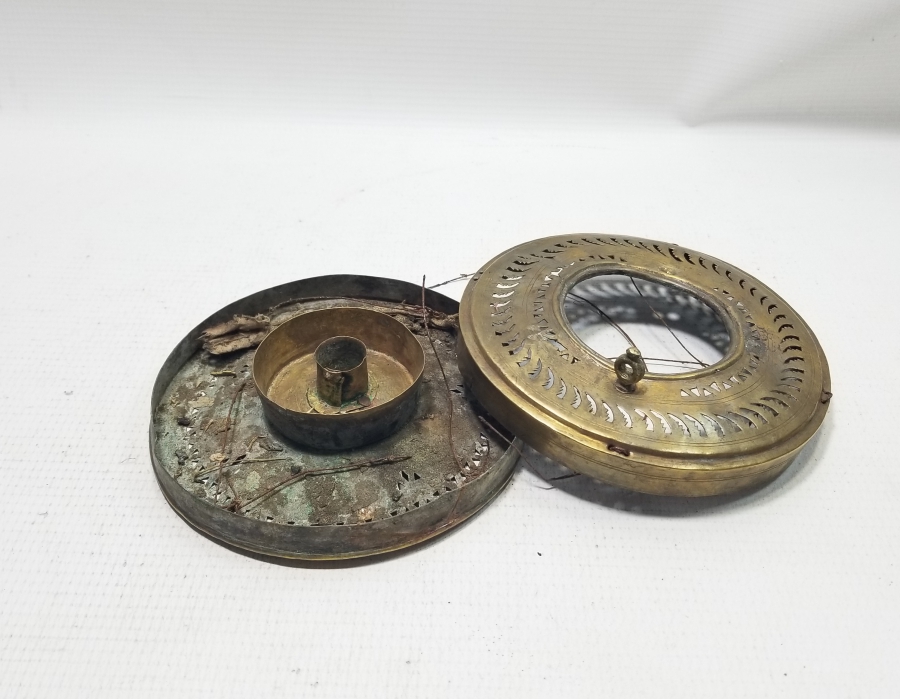 OSMANLI DÖNEMİ SÜLEYMANİYE YAPIMI TESTERE İŞÇİLİKLİ FENER