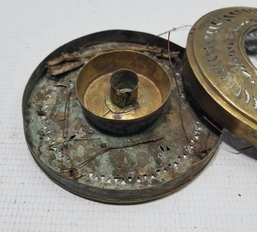 OSMANLI DÖNEMİ SÜLEYMANİYE YAPIMI TESTERE İŞÇİLİKLİ FENER