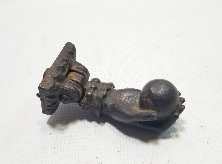 OSMANLI DÖNEMİ RUM USTA DAMGALI HANIMELİ KAPI TOKMAĞI