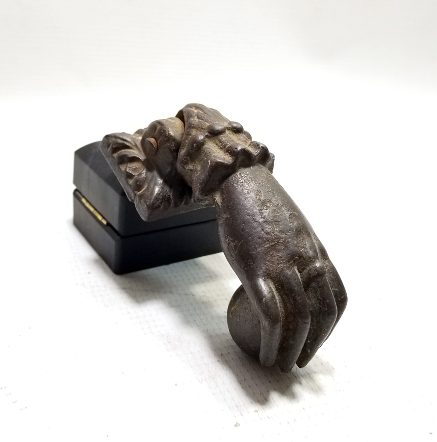 OSMANLI DÖNEMİ RUM USTA DAMGALI HANIMELİ KAPI TOKMAĞI